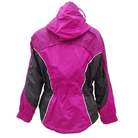 Obermeyer Ridgeline Hydroblock gel Ski Jacket, Purple/Blk, Women's 12 - Picture 2 of 16